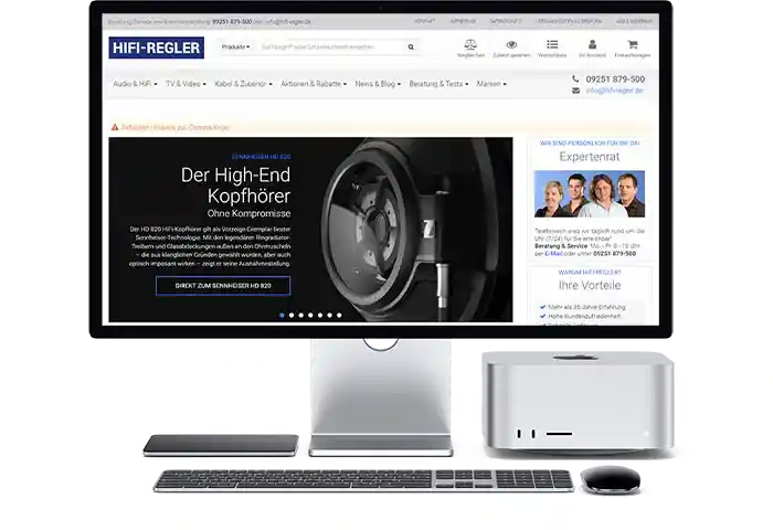 Hifi-Regler Gutschein einlösen