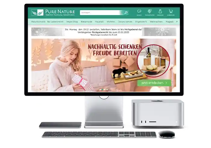 PureNatur Gutschein einlösen