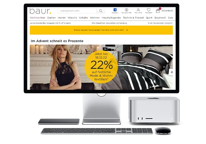 BAUR Gutschein einlösen