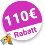 110€ Blau Gutschein – Freund/in werben