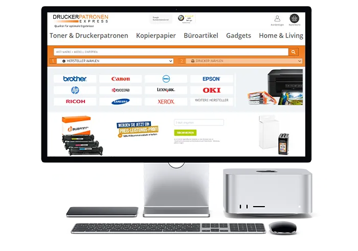 Druckerpatronenexpress Gutschein einlösen