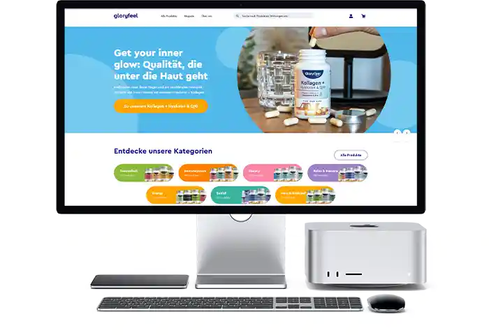 GloryFeel Gutschein einlösen
