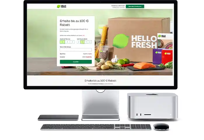 HelloFresh Gutschein einlösen