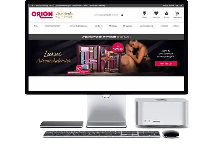 ORION Gutschein einlösen