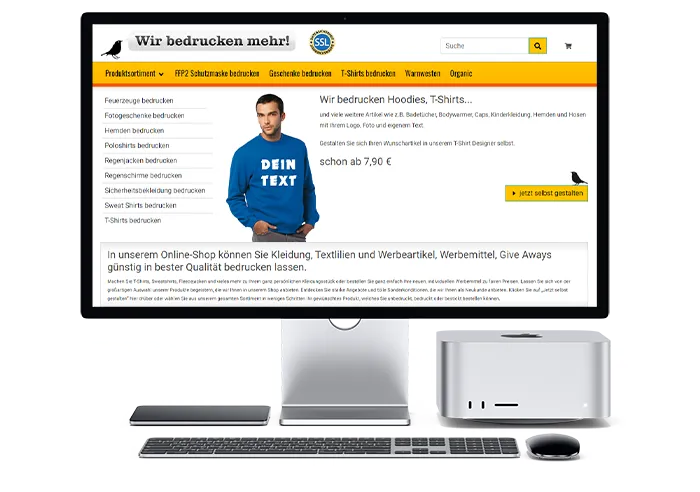 Wir bedrucken mehr Gutschein einlösen