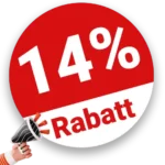 14% VEGAN FLOW Rabatt – Auf Vorteilspakete