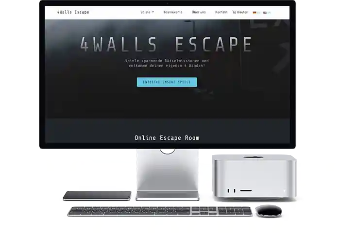 4Walls Escape Gutschein einlösen