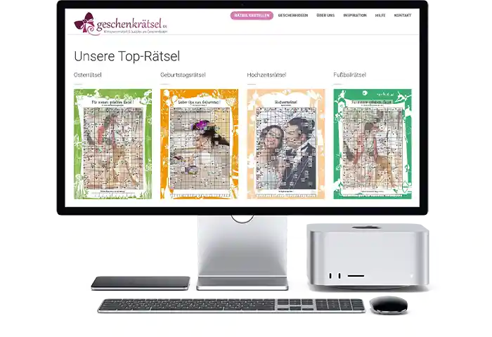 Geschenkrätsel.de Gutschein einlösen