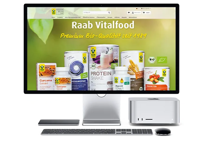 Raab Vitalfood Gutschein einlösen