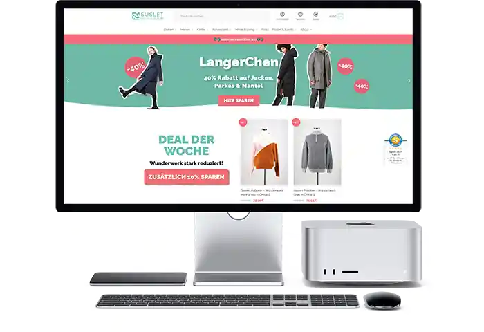 SUSLET Gutschein einlösen