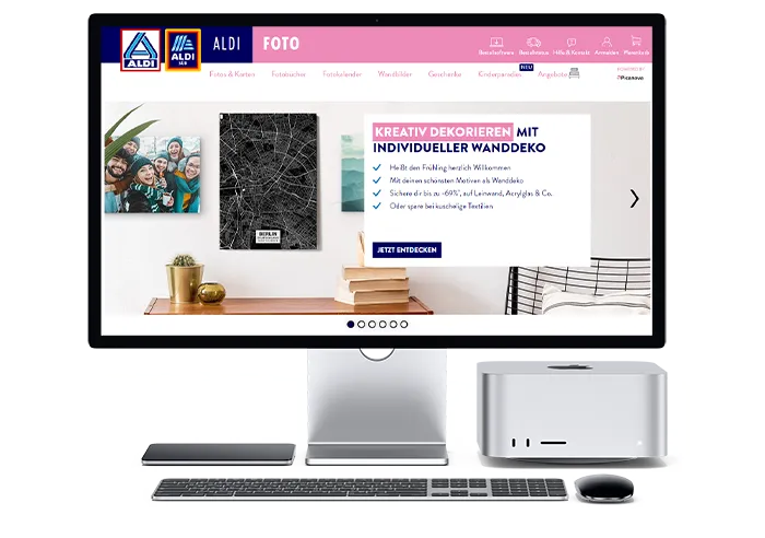 ALDI Foto Gutschein einlösen