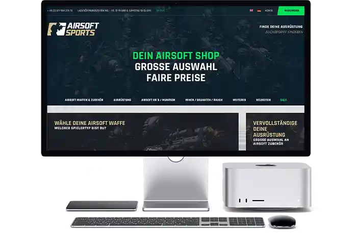 Airsoftsports Gutschein einlösen