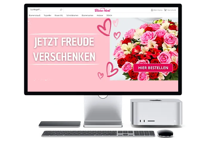 Blumen Ideal Gutschein einlösen
