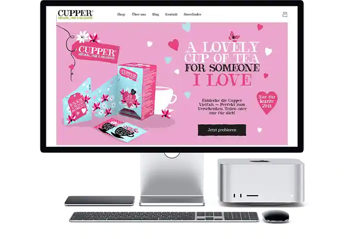 Cupper Teas Gutschein einlösen