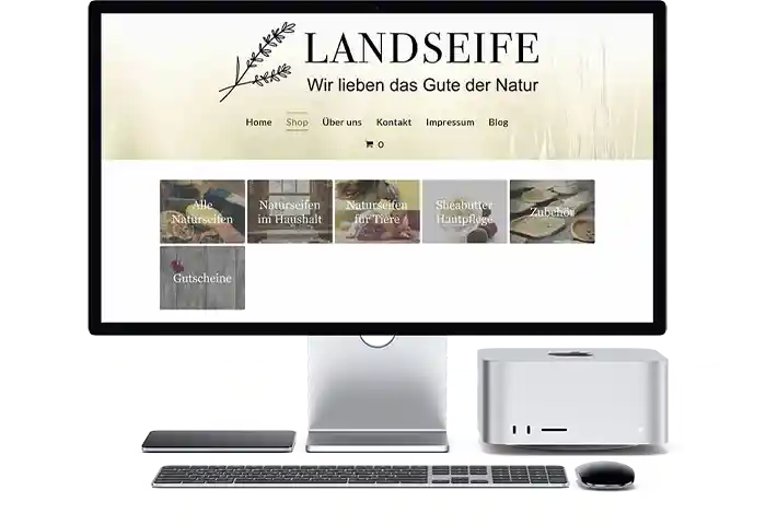 Landseife Gutschein einlösen