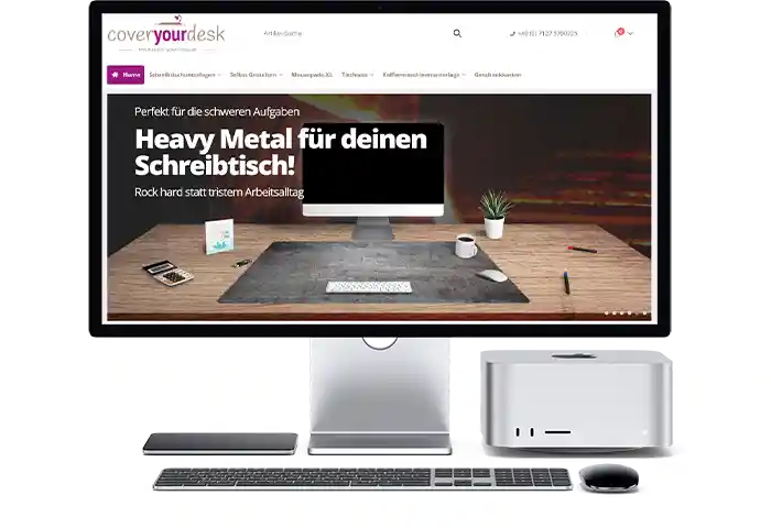 Cover Your Desk Gutschein einlösen