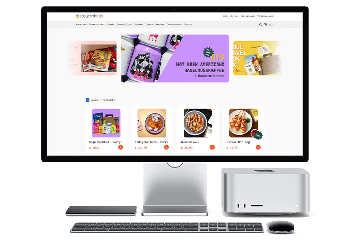 EasyCookAsia Gutschein einlösen