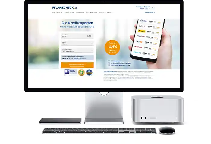FINANZCHECK Gutschein einlösen