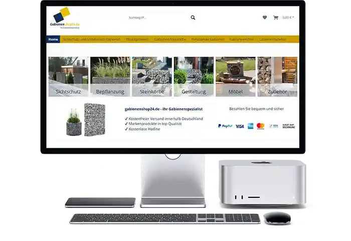 Gabionenshop24 Gutschein einlösen
