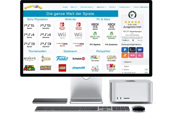Game World Gutschein einlösen
