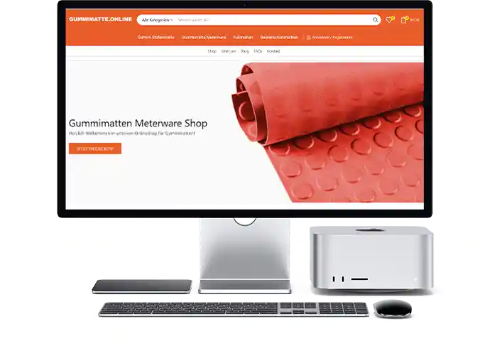 Gummimatte.Online Gutschein einlösen
