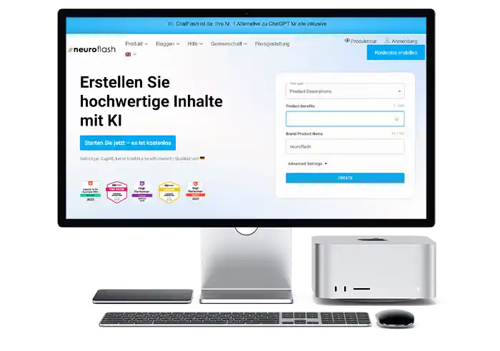 Neuroflash Gutschein einlösen