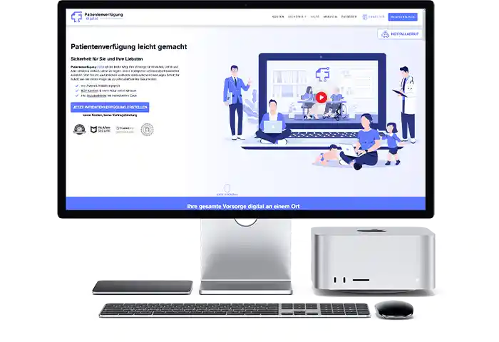 Patientenverfügung.digital Gutschein einlösen
