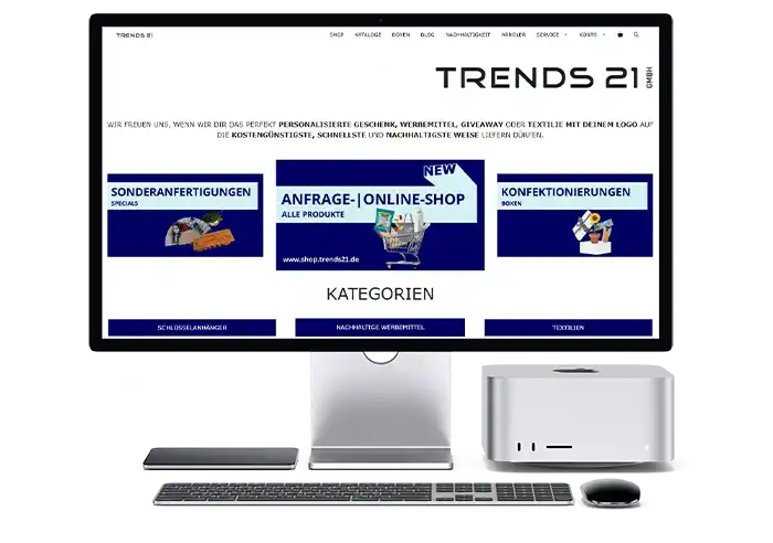 TRENDS21 Gutschein einlösen