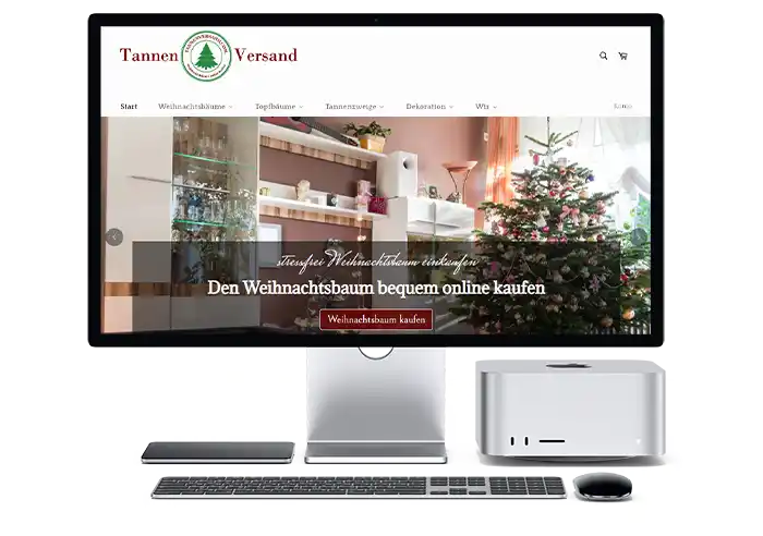 Tannenversand Gutschein einlösen