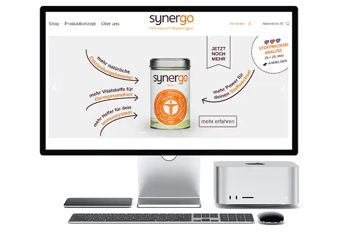 synergo.shop Gutschein einlösen