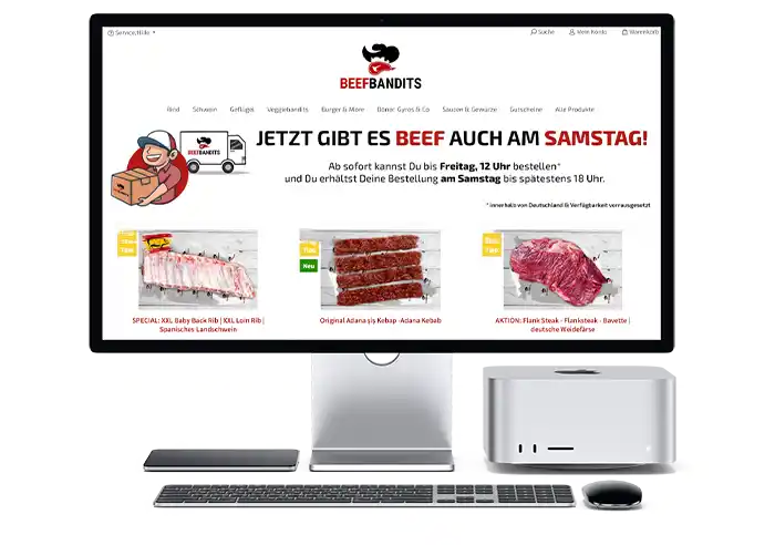 Beefbandits Gutschein einlösen
