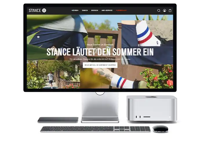 Stance Gutschein einlösen