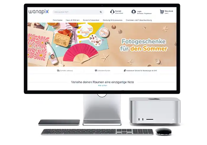 Wanapix  Gutschein einlösen