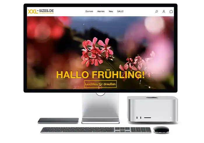 XXL-Sizes Gutschein einlösen