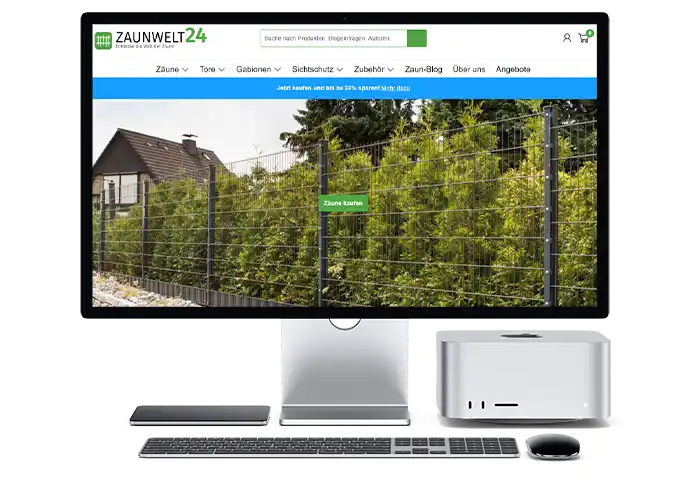 Zaunwelt24 Gutschein einlösen