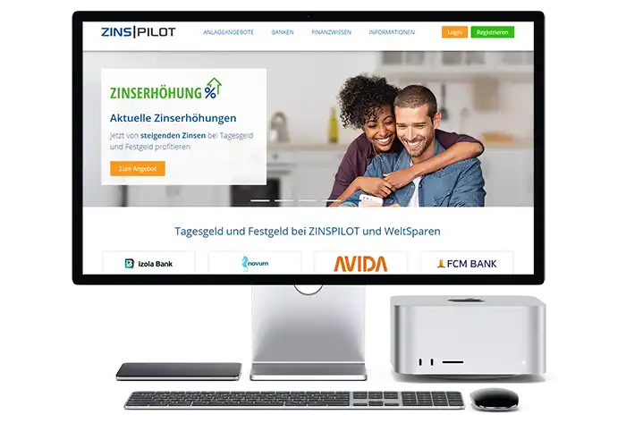 Zinspilot Gutschein einlösen