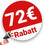 72€ Badenova Cashback – AUF ALLES