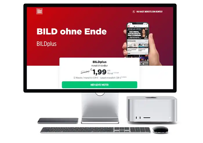 BILDplus Gutschein einlösen