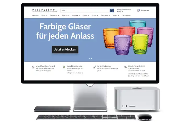 Cristalica Gutschein einlösen