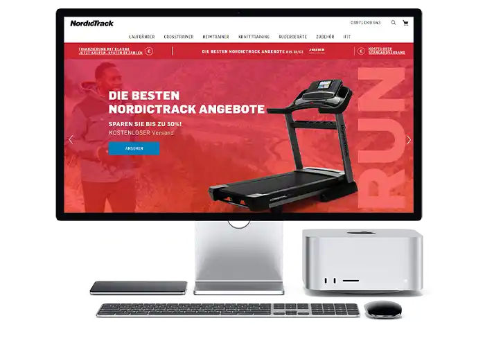 NordicTrack Gutschein einlösen