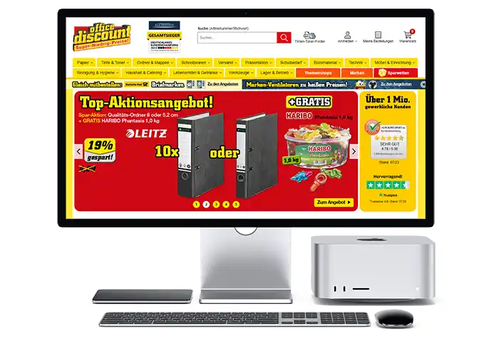 Office Discount Gutschein einlösen