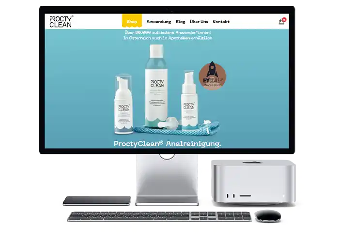 ProctyClean Gutschein einlösen