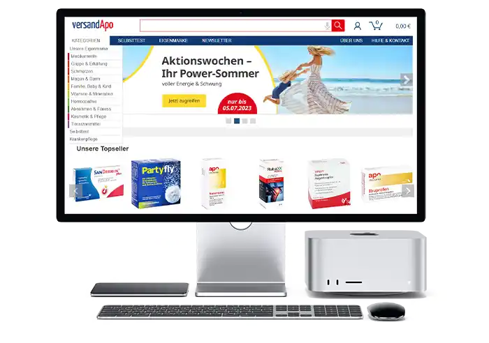 VersandApo Gutschein einlösen
