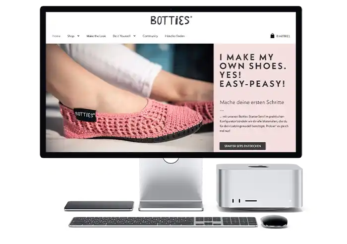 Botties Gutschein einlösen