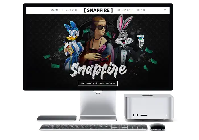 Snapfire Gutschein einlösen