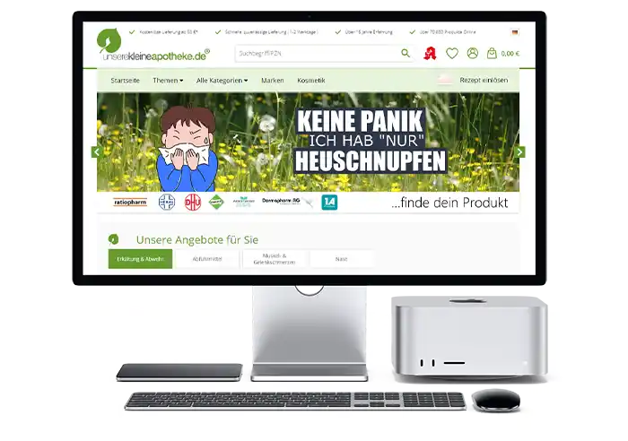 Unserekleineapotheke Gutschein einlösen