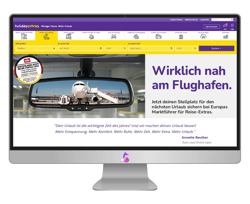 Holiday Extras Gutschein einlösen