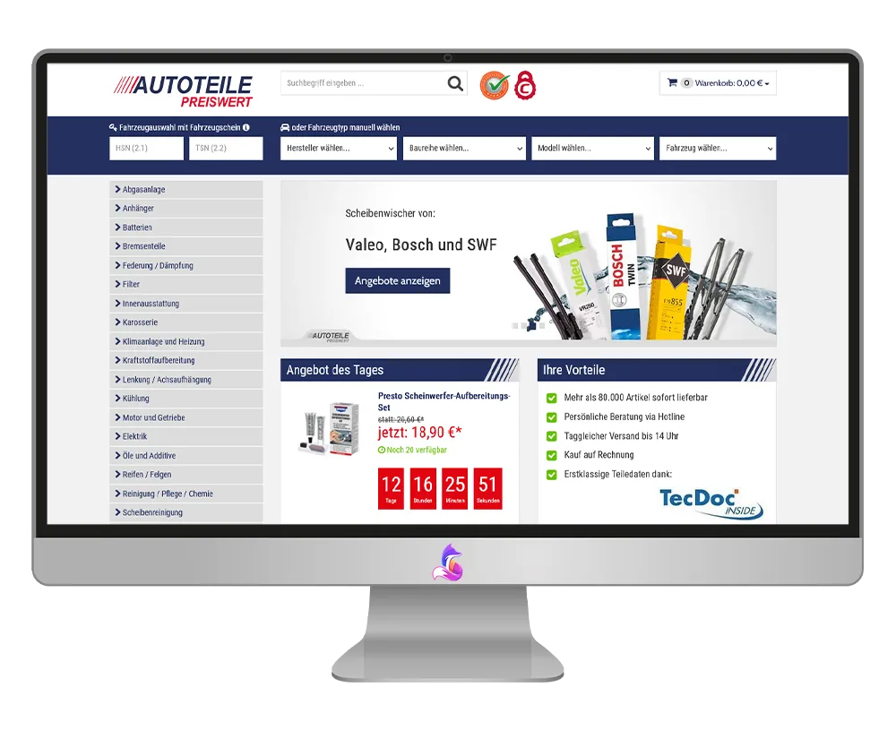 Autoteile Preiswert Gutschein einlösen