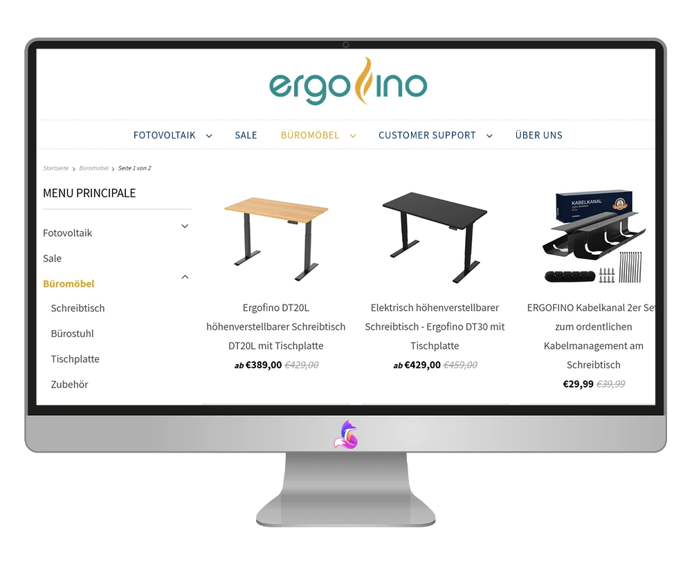 ergofino Gutschein einlösen