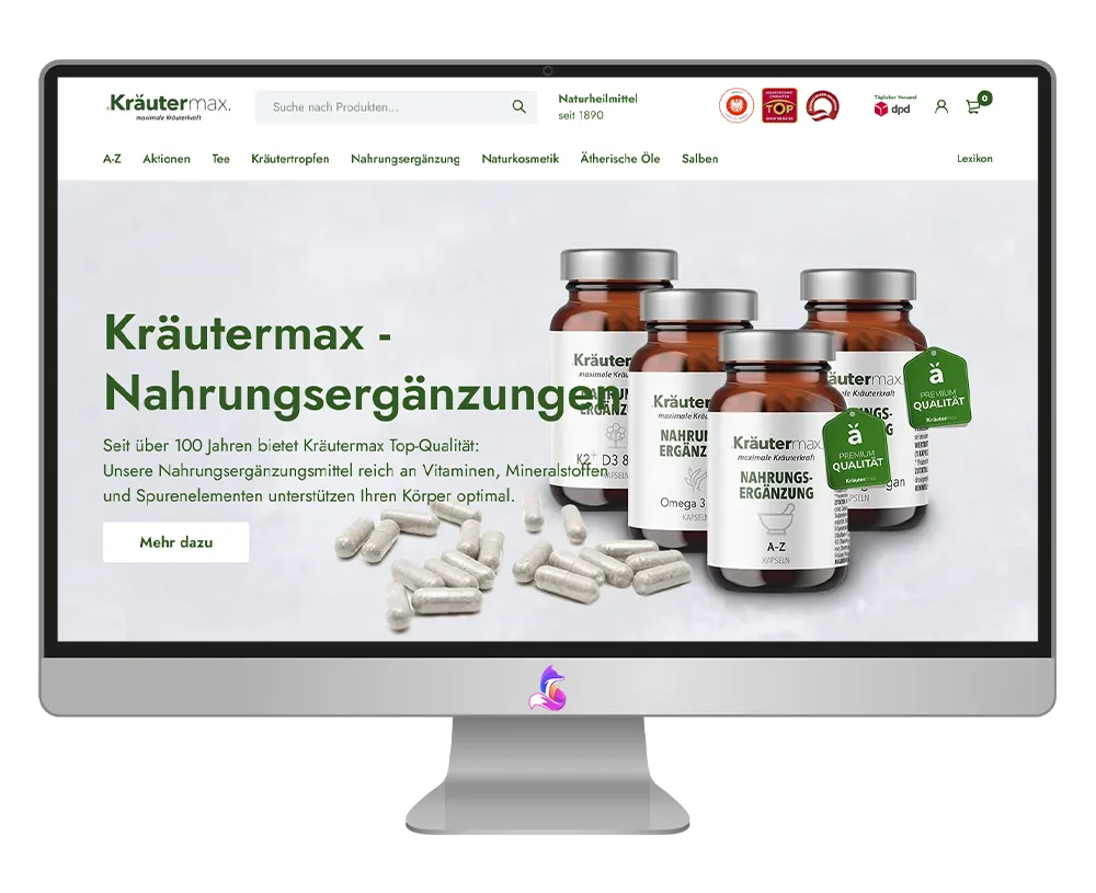 Kräutermax Gutschein einlösen
